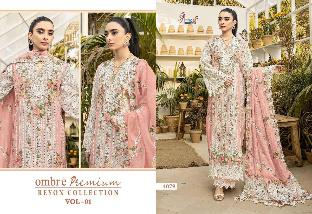 Shree Fabs Ombre Premium Rayon Vol-01