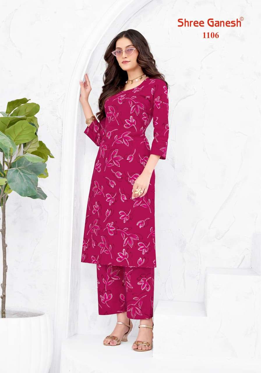 Shree Ganesh Ananya Vol 1 Cotton Printed Co Ord Set