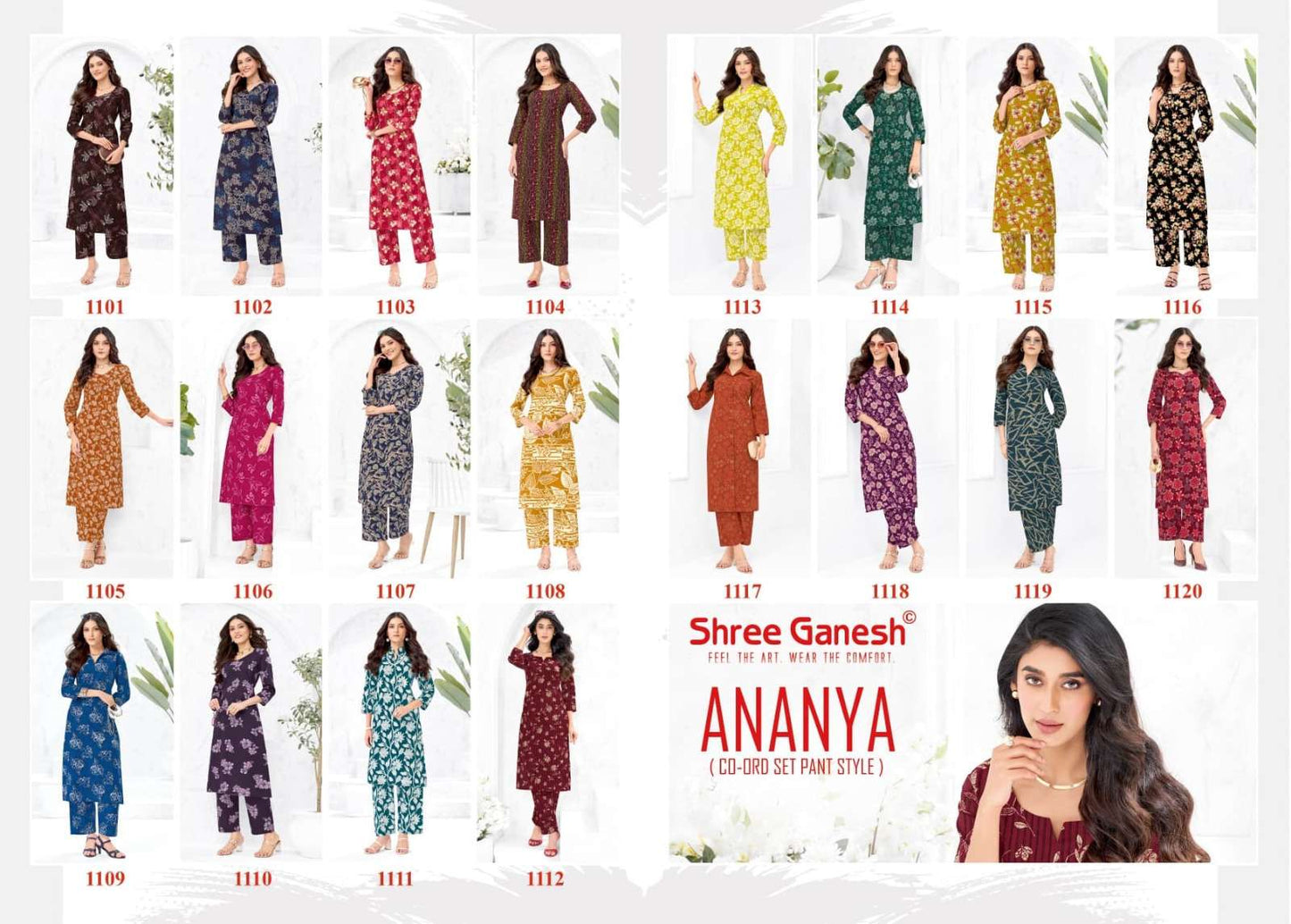 Shree Ganesh Ananya Vol 1 Cotton Printed Co Ord Set