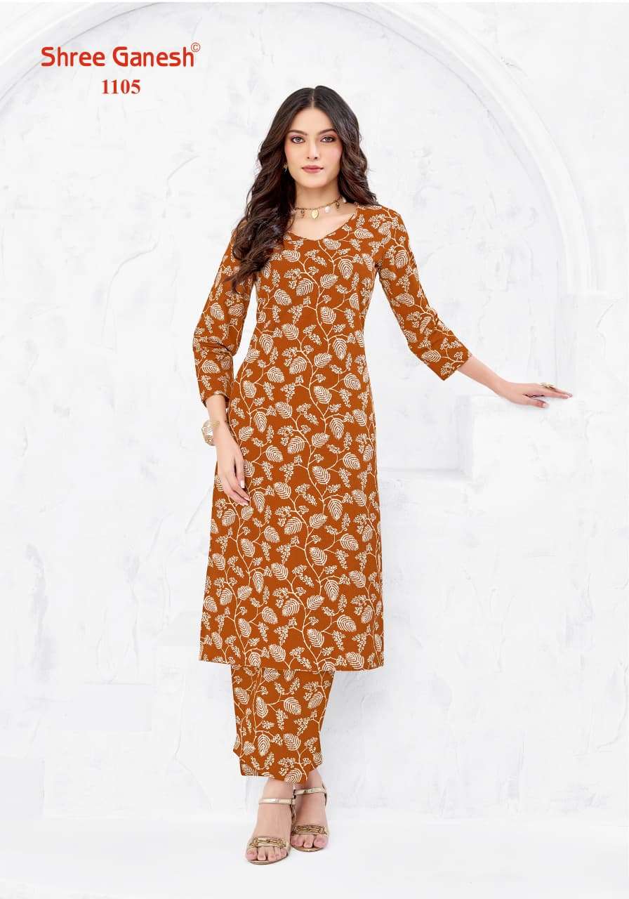 Shree Ganesh Ananya Vol 1 Cotton Printed Co Ord Set