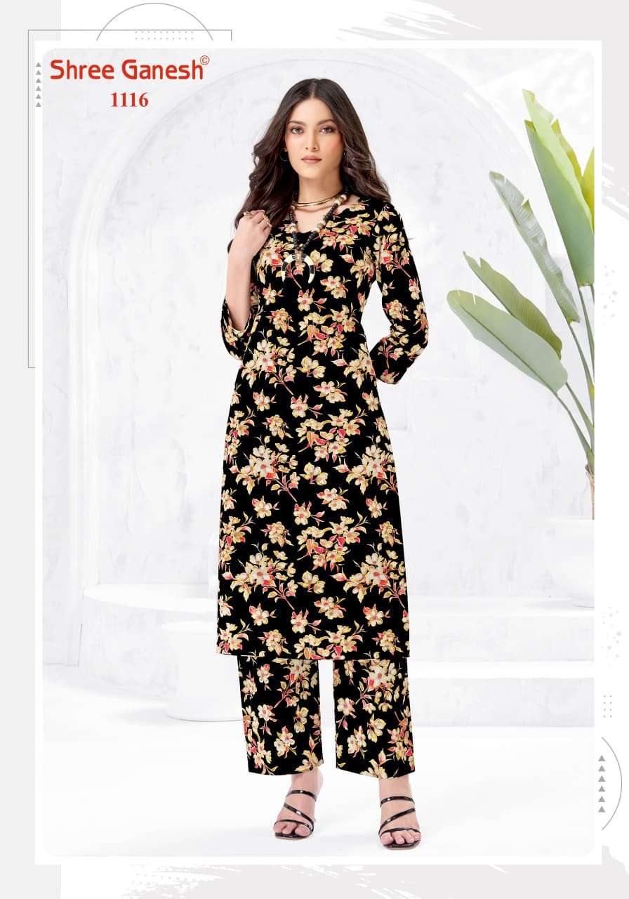 Shree Ganesh Ananya Vol 1 Cotton Printed Co Ord Set