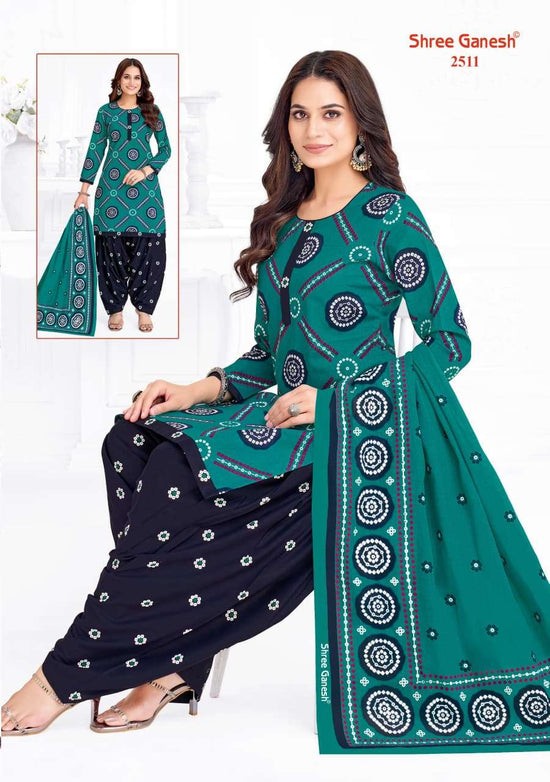 Shree Ganesh Bandhani Vol 5 Heavy Cotton Bandhani Dress Material