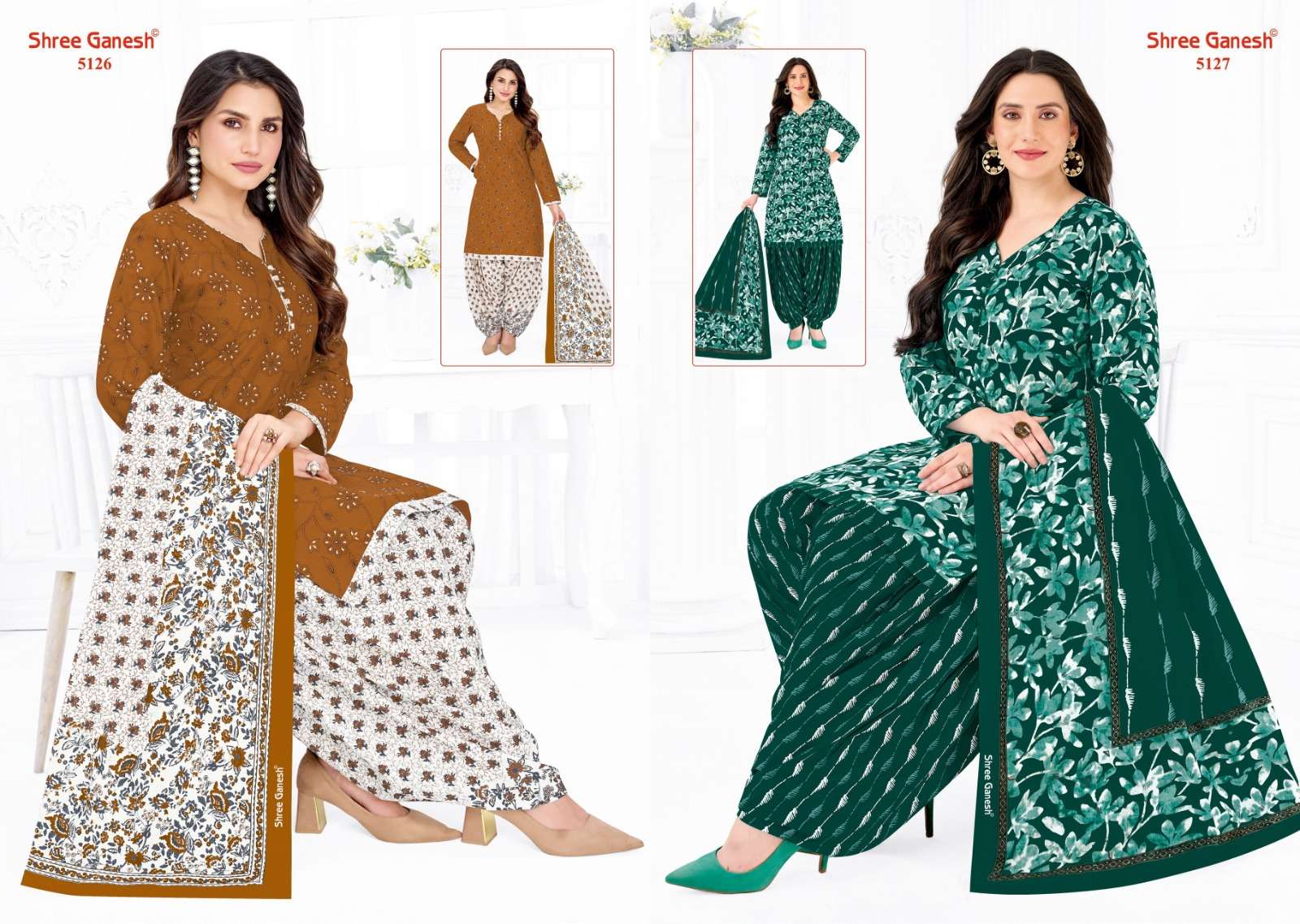 Shree Ganesh Hansika Vol 31 Cotton Printed Dress Material