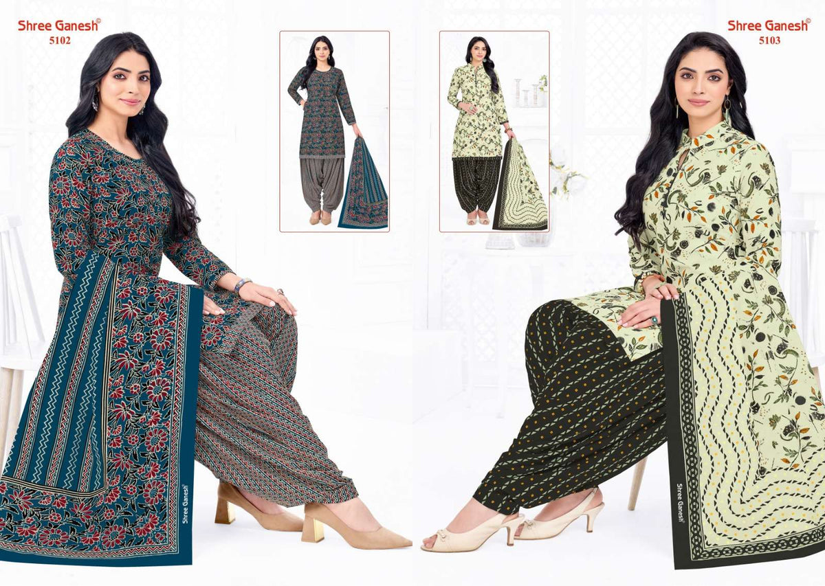 Shree Ganesh Hansika Vol 31 Cotton Printed Dress Material