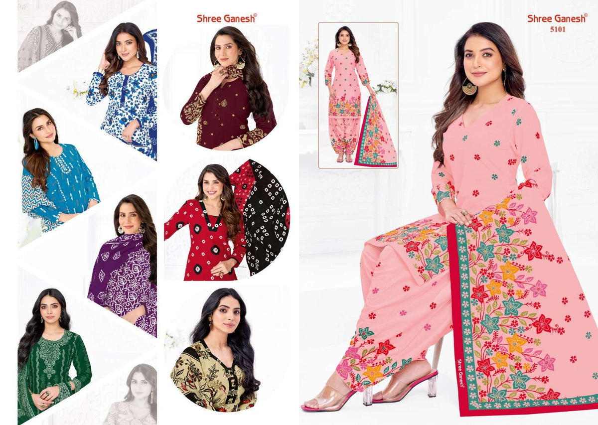 Shree Ganesh Hansika Vol 31 Cotton Printed Dress Material