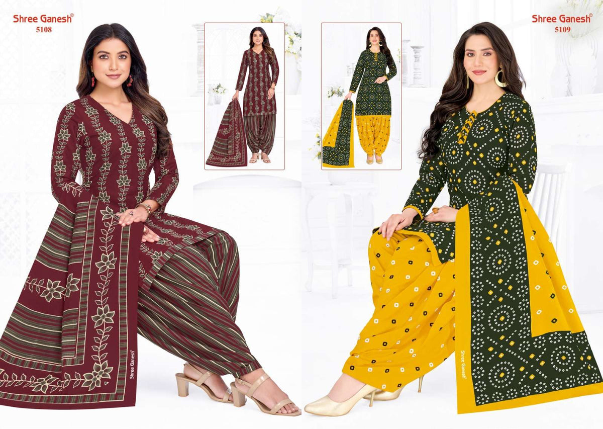 Shree Ganesh Hansika Vol 31 Cotton Printed Dress Material