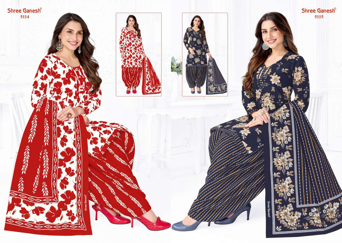 Shree Ganesh Hansika Vol 31 Cotton Printed Dress Material