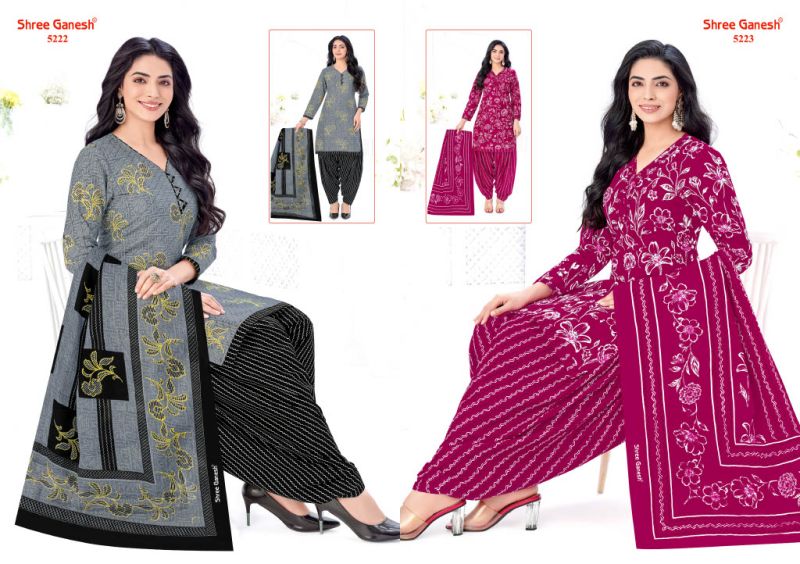 Shree Ganesh Hansika Vol 32 Cotton Printed Dress Material