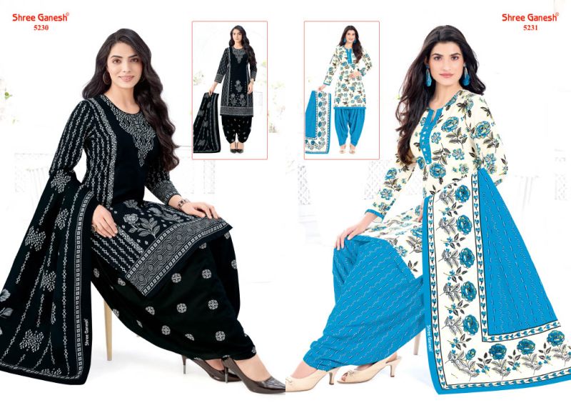 Shree Ganesh Hansika Vol 32 Cotton Printed Dress Material