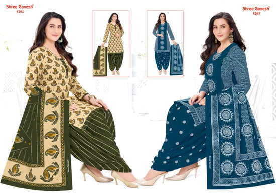 Shree Ganesh Hansika Vol 32 Cotton Printed Dress Material