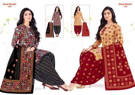 Shree Ganesh Hansika Vol 32 Cotton Printed Dress Material