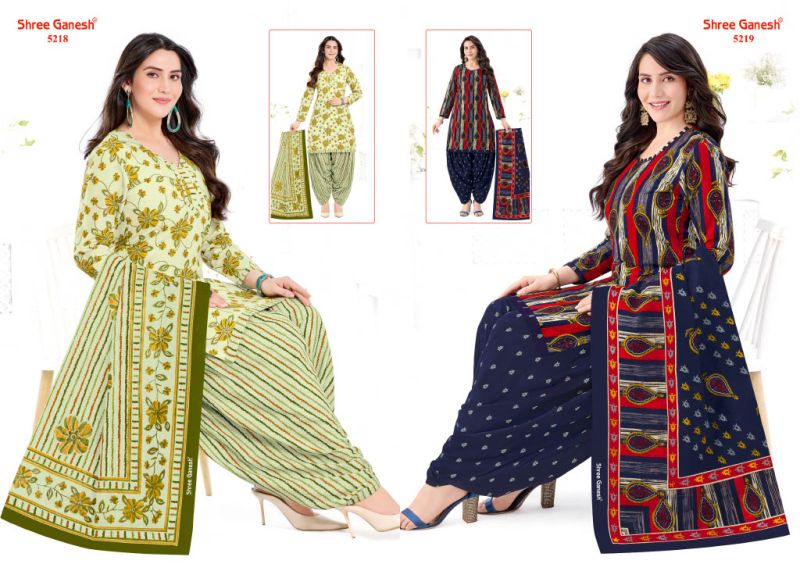 Shree Ganesh Hansika Vol 32 Cotton Printed Dress Material