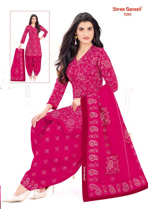 Shree Ganesh Hansika Vol 32 Cotton Printed Dress Material