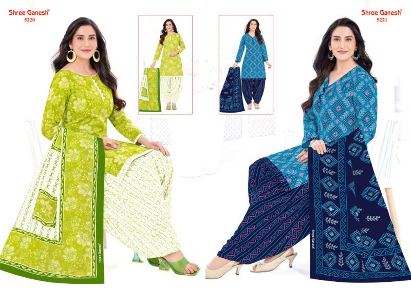 Shree Ganesh Hansika Vol 32 Cotton Printed Dress Material