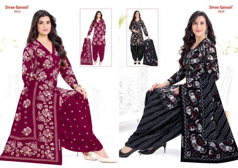 Shree Ganesh Hansika Vol 32 Cotton Printed Dress Material