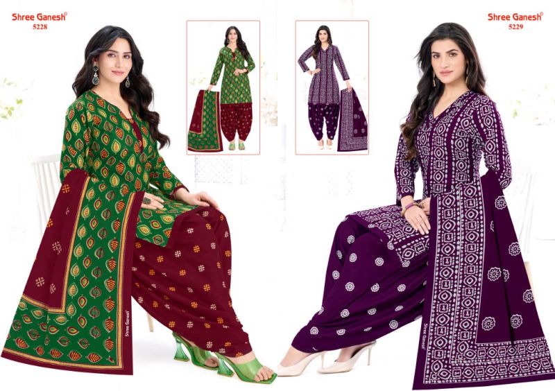 Shree Ganesh Hansika Vol 32 Cotton Printed Dress Material