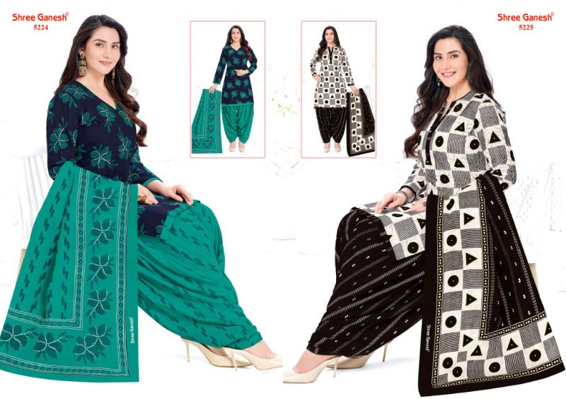 Shree Ganesh Hansika Vol 32 Cotton Printed Dress Material