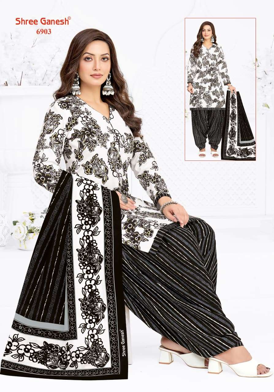 Shree Ganesh Panchi Vol 19 Pure Cotton Printed Dress Material