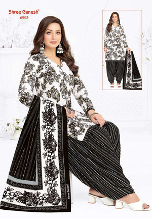 Shree Ganesh Panchi Vol 19 Pure Cotton Printed Dress Material