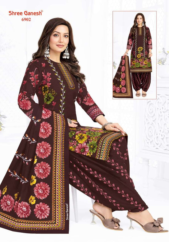 Shree Ganesh Panchi Vol 19 Pure Cotton Printed Dress Material