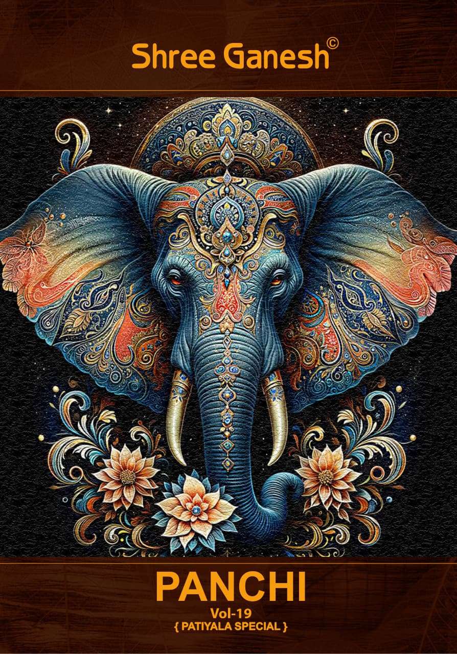Shree Ganesh Panchi Vol 19 Pure Cotton Printed Dress Material