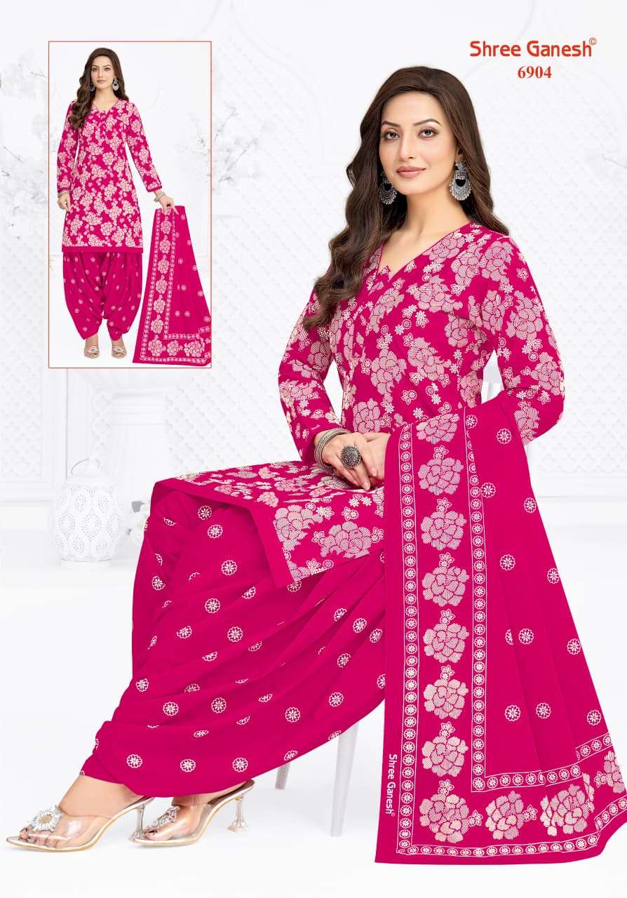 Shree Ganesh Panchi Vol 19 Pure Cotton Printed Dress Material