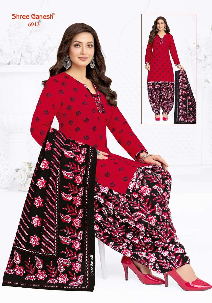 Shree Ganesh Panchi Vol 19 Pure Cotton Printed Dress Material