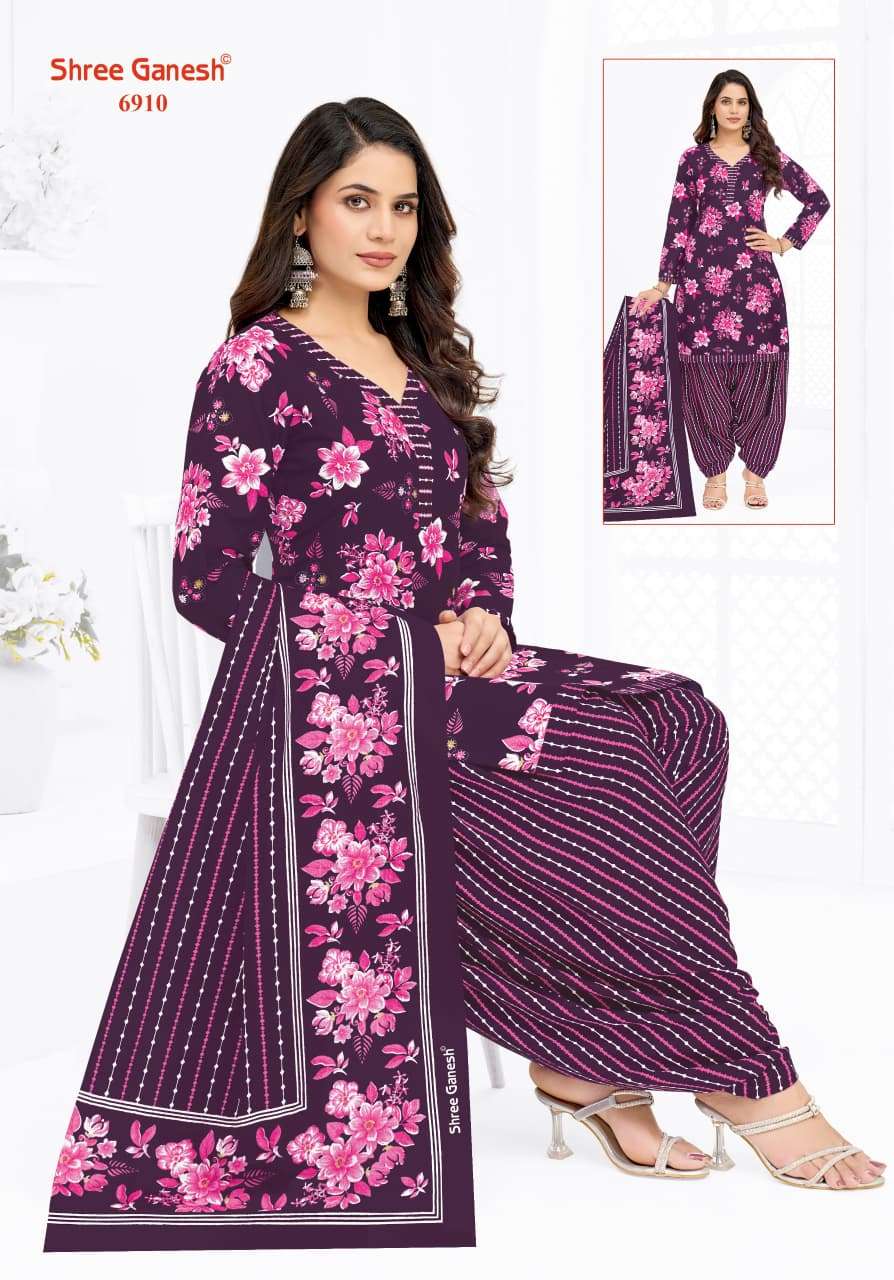 Shree Ganesh Panchi Vol 19 Pure Cotton Printed Dress Material