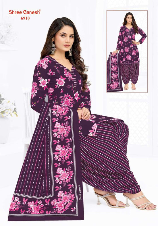 Shree Ganesh Panchi Vol 19 Pure Cotton Printed Dress Material