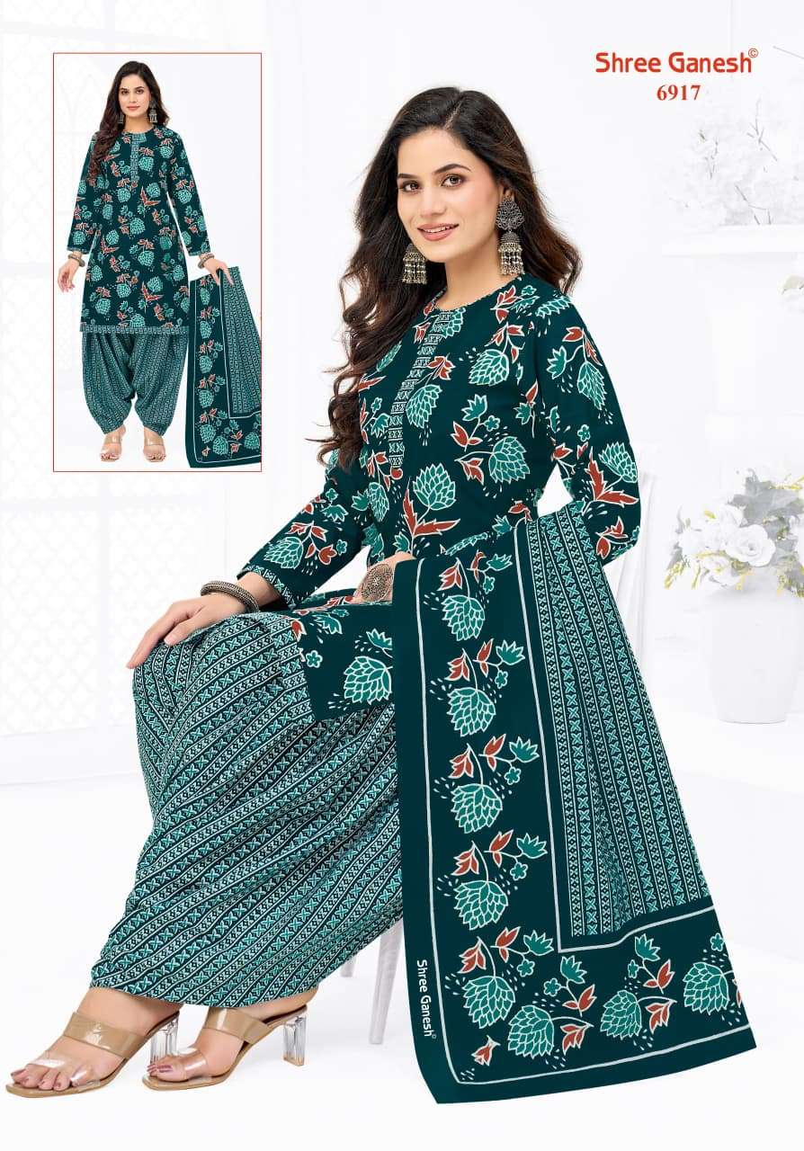 Shree Ganesh Panchi Vol 19 Pure Cotton Printed Dress Material