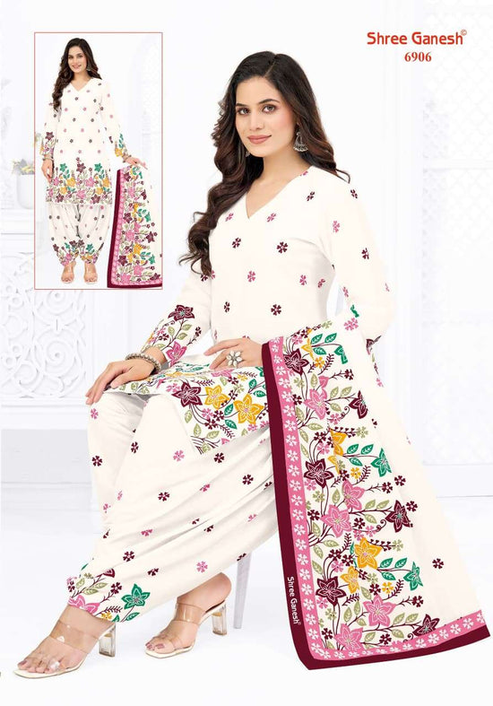 Shree Ganesh Panchi Vol 19 Pure Cotton Printed Dress Material