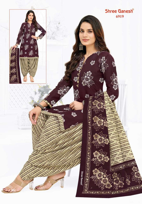 Shree Ganesh Panchi Vol 19 Pure Cotton Printed Dress Material