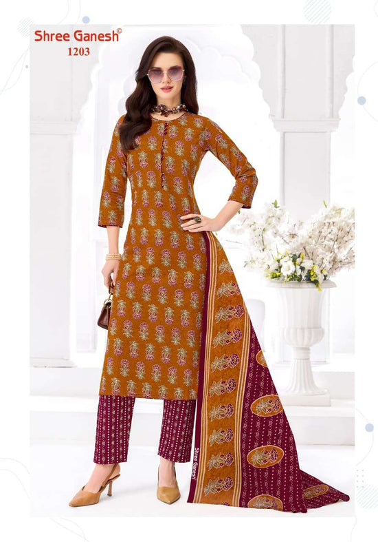 Shree Ganesh Samaiyra Ajrak Vol - 1 - Amrah Wholesale