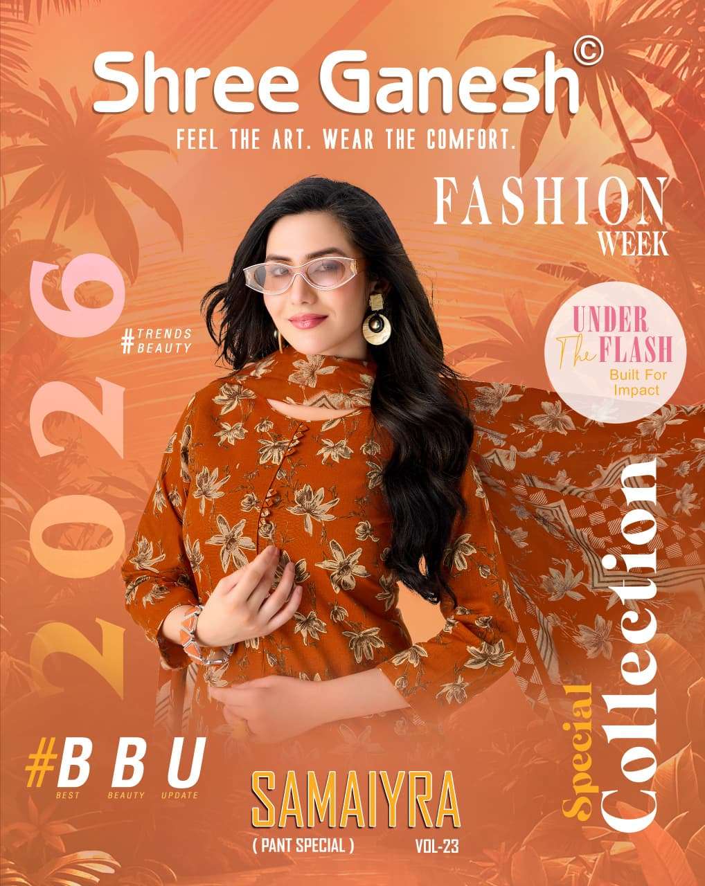 Shree Ganesh Samaiyra Vol 23 Pure Cotton Printed Dress Material