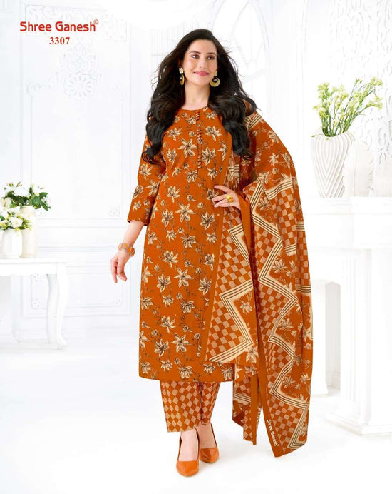 Shree Ganesh Samaiyra Vol 23 Pure Cotton Printed Dress Material