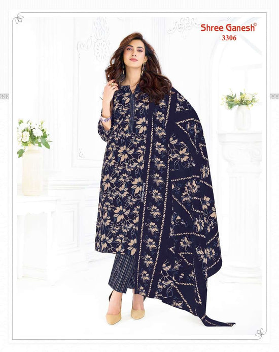 Shree Ganesh Samaiyra Vol 23 Pure Cotton Printed Dress Material