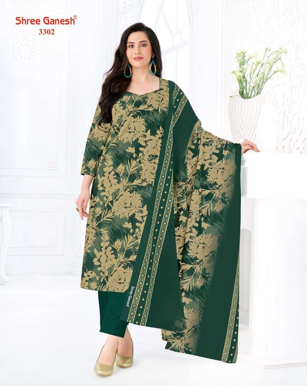 Shree Ganesh Samaiyra Vol 23 Pure Cotton Printed Dress Material