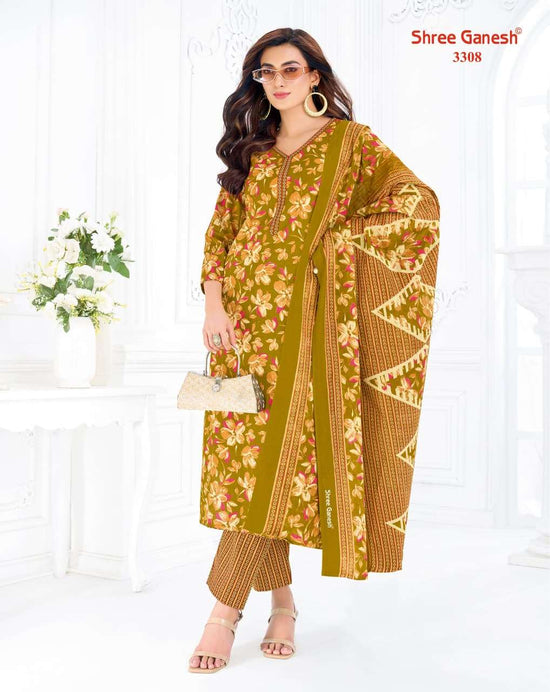 Shree Ganesh Samaiyra Vol 23 Pure Cotton Printed Dress Material