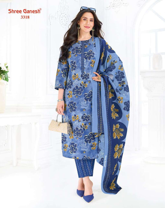 Shree Ganesh Samaiyra Vol 23 Pure Cotton Printed Dress Material