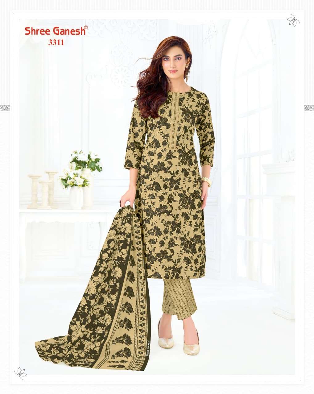 Shree Ganesh Samaiyra Vol 23 Pure Cotton Printed Dress Material