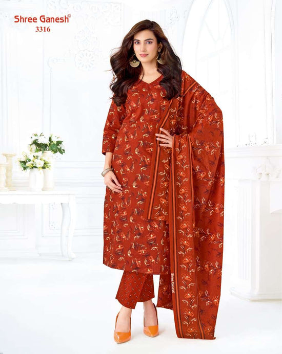 Shree Ganesh Samaiyra Vol 23 Pure Cotton Printed Dress Material