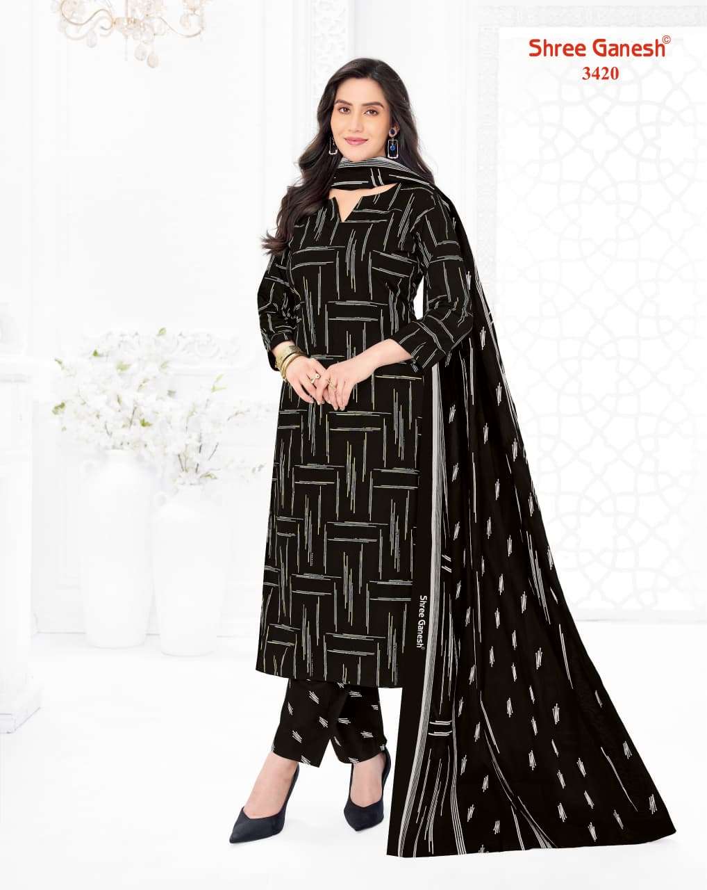 Shree Ganesh Samaiyra Vol 24 Pure Cotton Dress Material - Amrah Wholesale