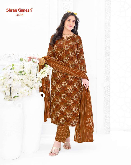 Shree Ganesh Samaiyra Vol 24 Pure Cotton Dress Material - Amrah Wholesale