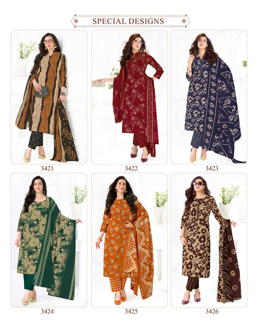 Shree Ganesh Samaiyra Vol 24 Pure Cotton Dress Material - Amrah Wholesale