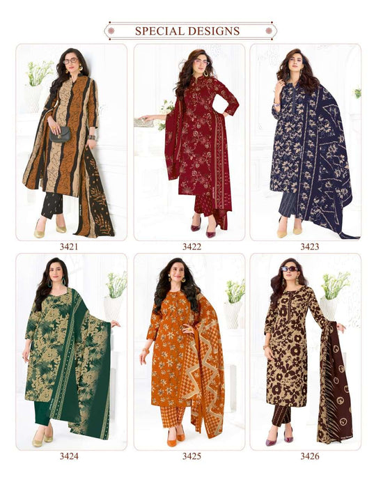 Shree Ganesh Samaiyra Vol 24 Pure Cotton Dress Material - Amrah Wholesale