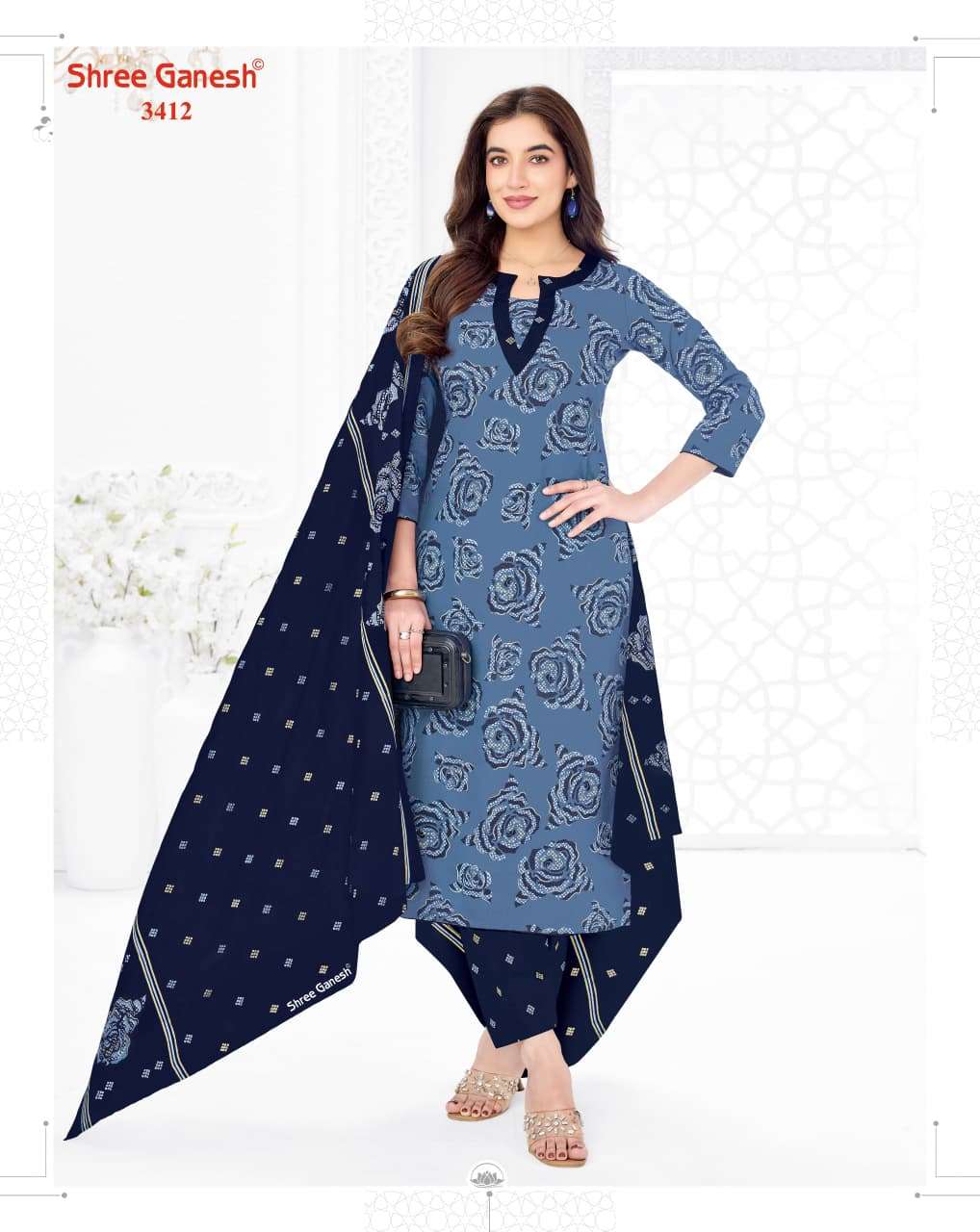 Shree Ganesh Samaiyra Vol 24 Pure Cotton Dress Material - Amrah Wholesale