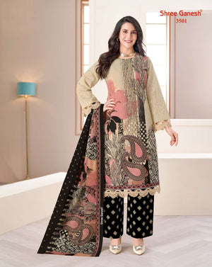 Shree Ganesh Samaiyra Vol-25 Cotton Suit
