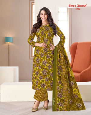 Shree Ganesh Samaiyra Vol-25 Cotton Suit
