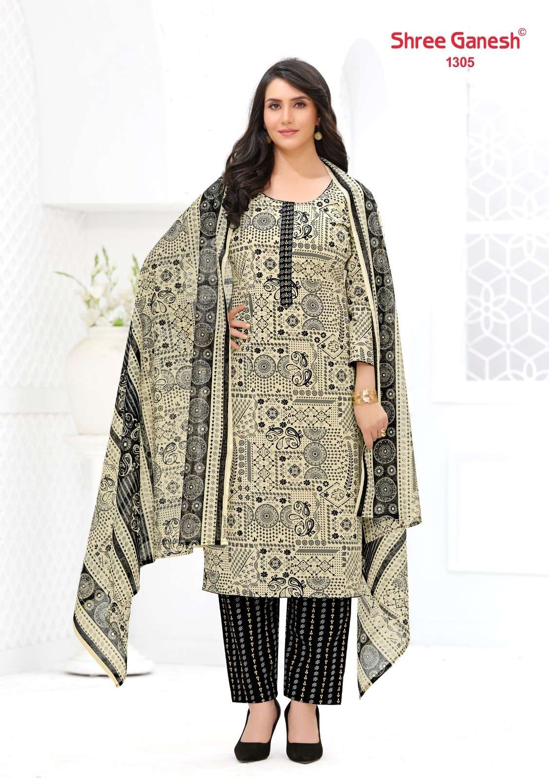 Shree Ganesh Samaiyra Vol 3 Pure Cotton Dress Material