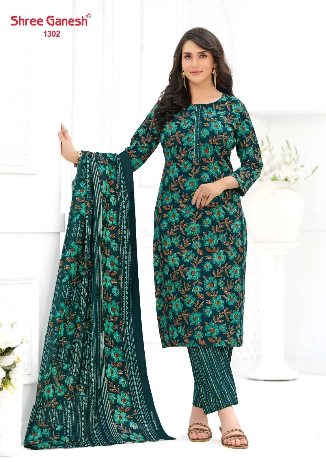 Shree Ganesh Samaiyra Vol 3 Pure Cotton Dress Material